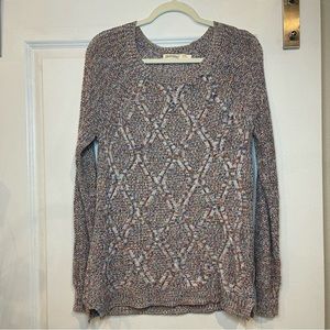 Rainbow Knit sweater